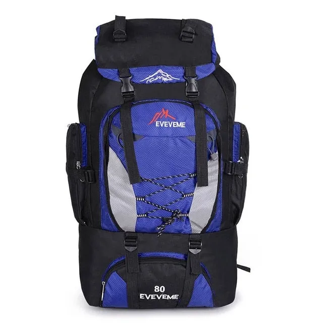 80L Camping Hiking Trekking Backpack