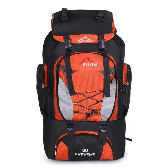 80L Camping Hiking Trekking Backpack