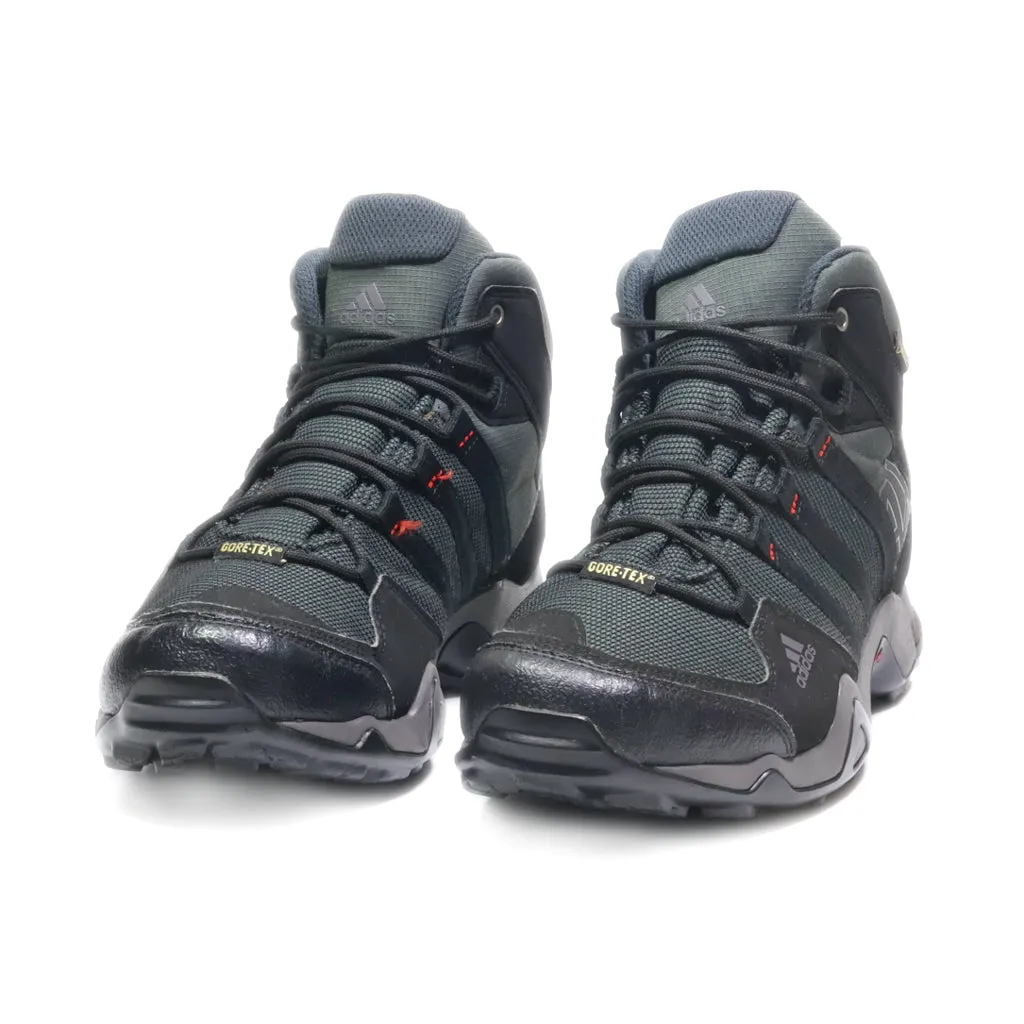 Adidas Ax2 Mid Gore-Tex Hiking Boots Leather Black Colour For Men