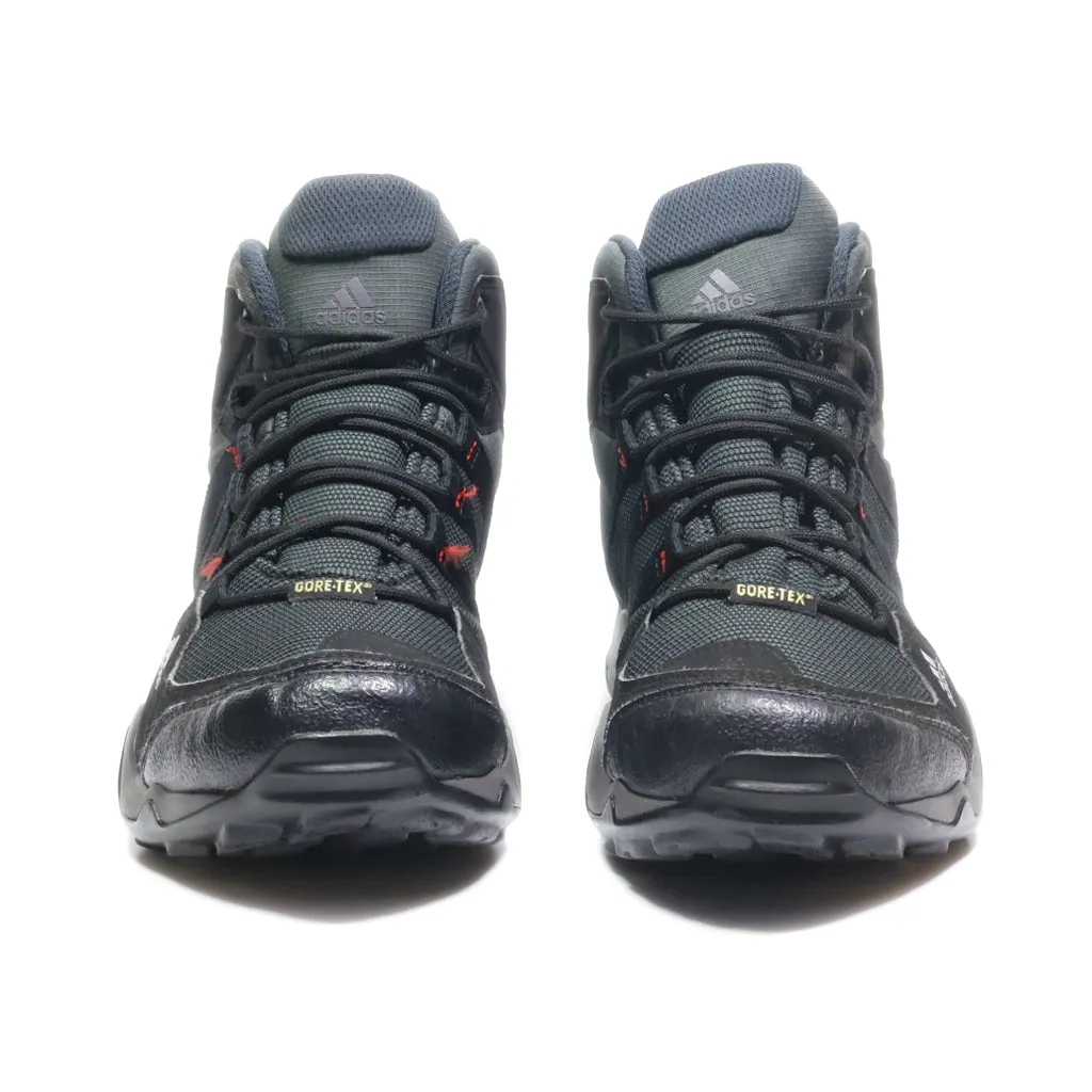 Adidas Ax2 Mid Gore-Tex Hiking Boots Leather Black Colour For Men