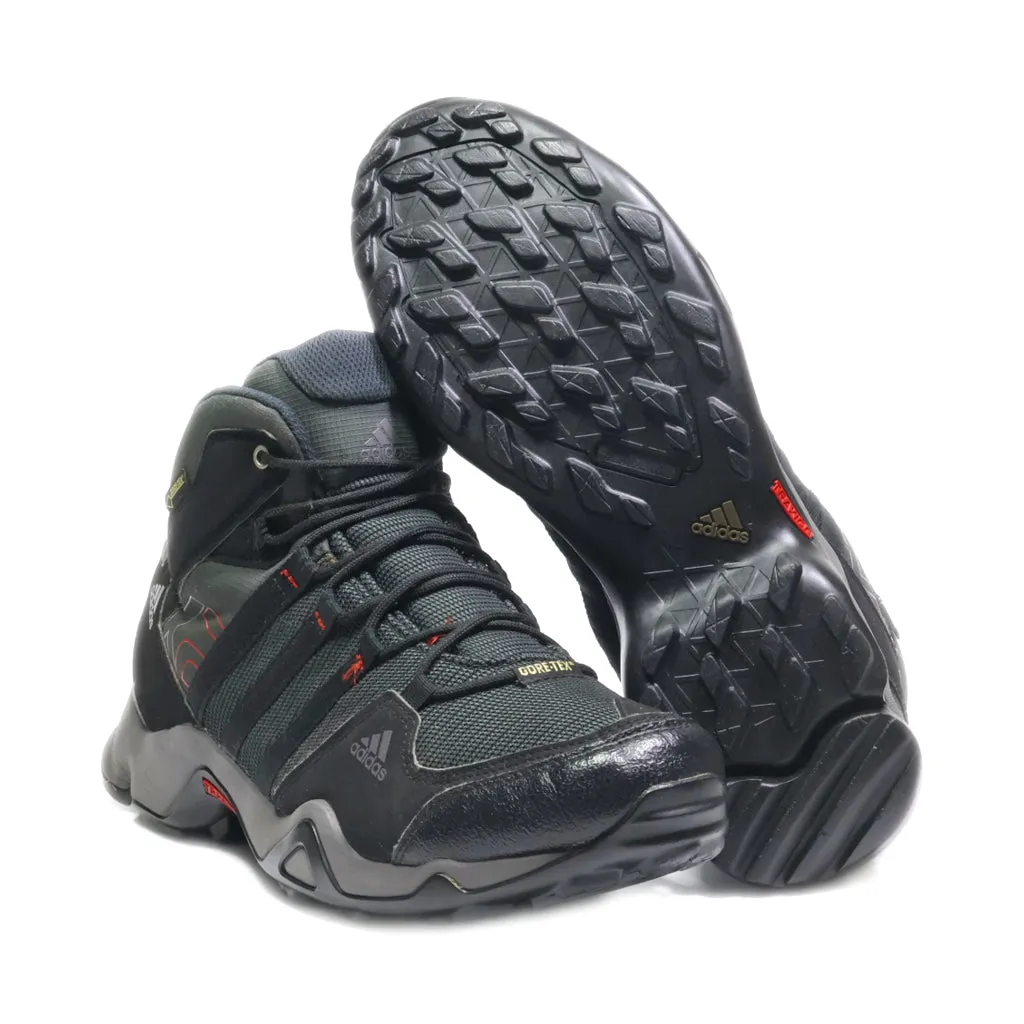 Adidas Ax2 Mid Gore-Tex Hiking Boots Leather Black Colour For Men