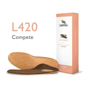 aetrex L420W Women's Compete Ortho Post Support for Flat & Low Arches