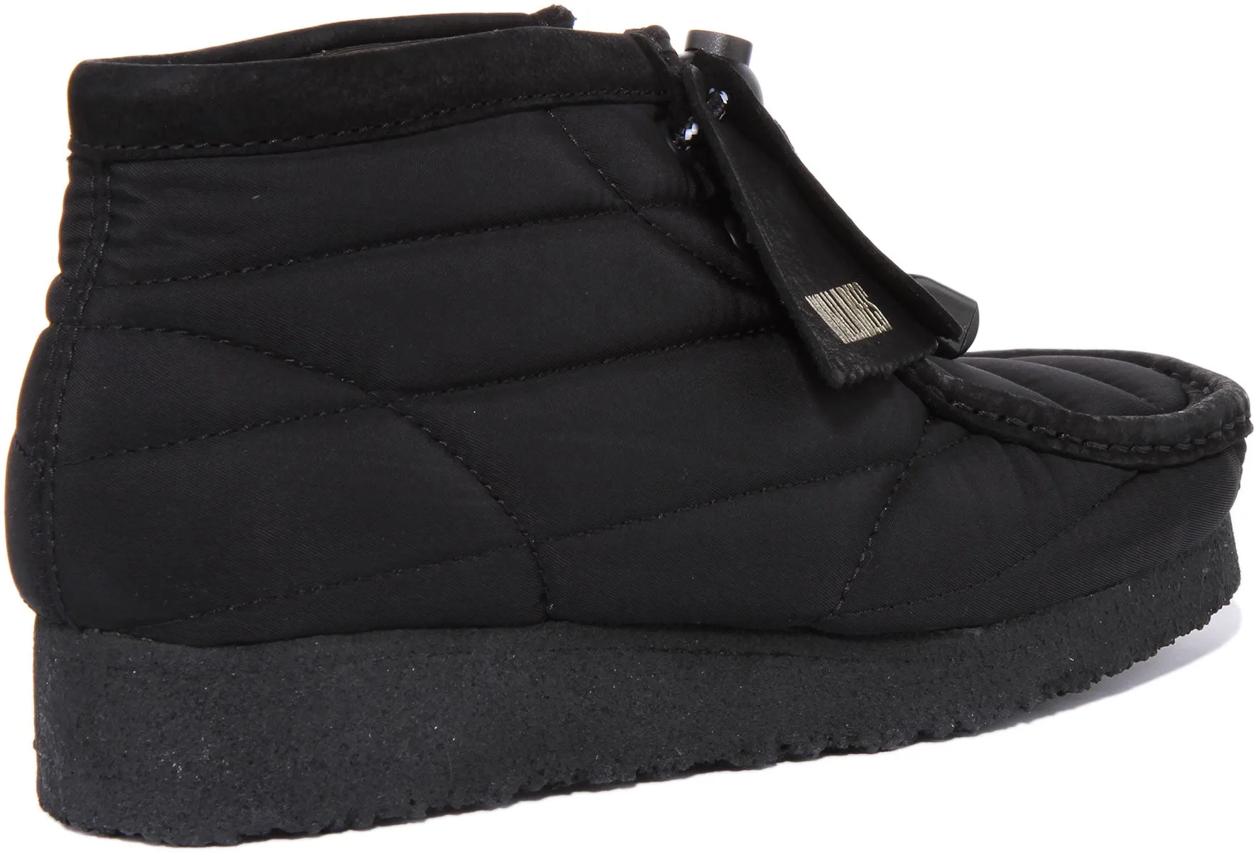 Clarks Originals Wallabee Boot In Black For Women