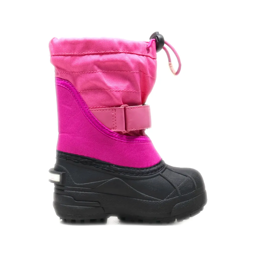 Columbia Snow Boots Fabric Pink Colour For Kids