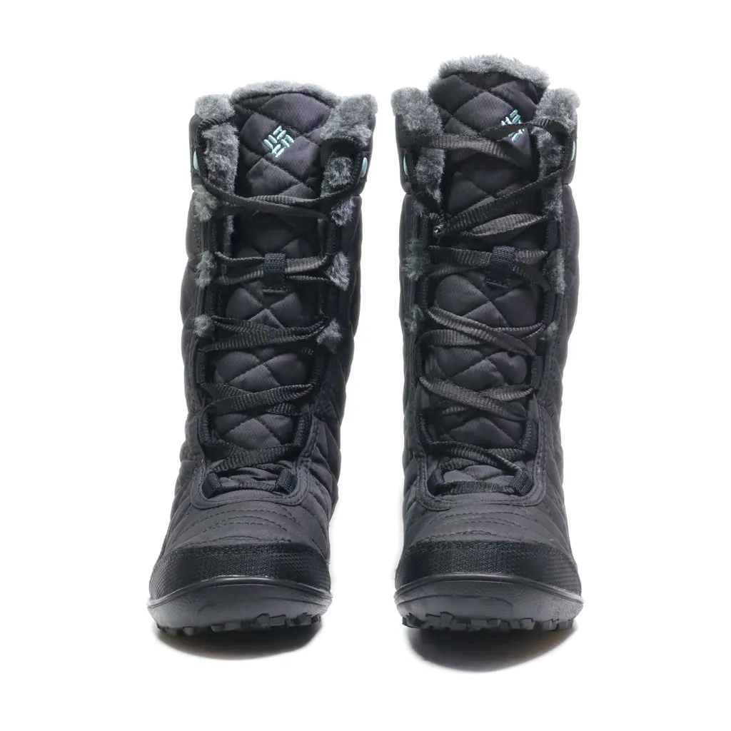 Columbia Snow Boots Leather Black Colour For Kids