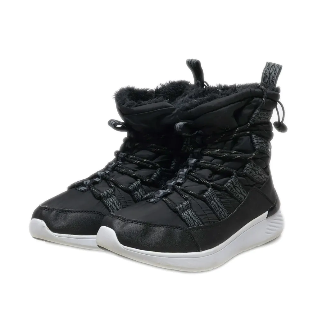 Fila Snow Boots Fabric Black Colour For Women