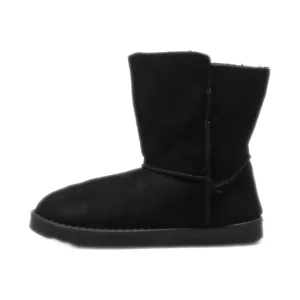 Graceland Snow Boots Suede Black Colour For Kids