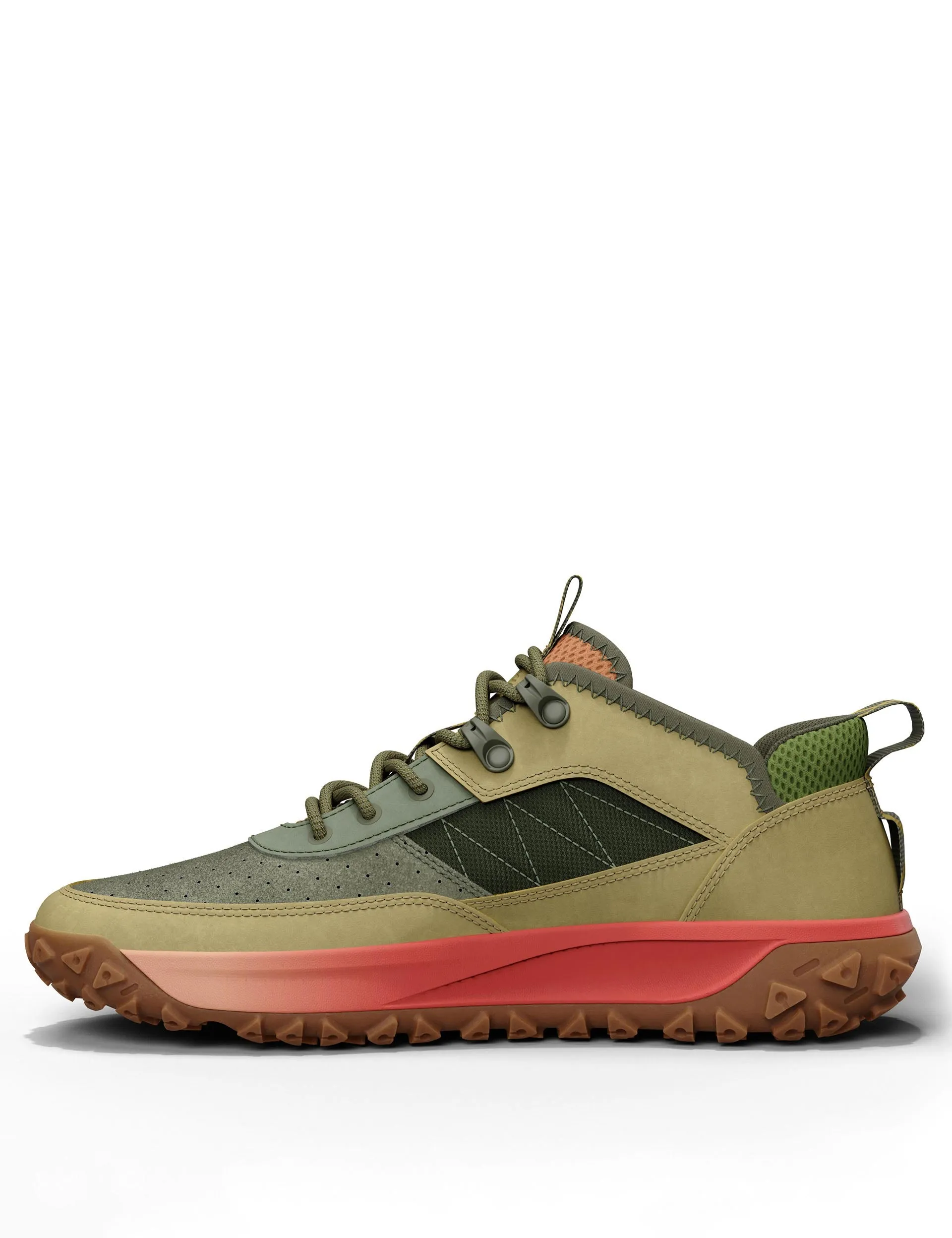 Greenstride Motion 6 Low Lace-Up Hiker - Beige