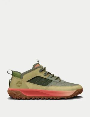 Greenstride Motion 6 Low Lace-Up Hiker - Beige