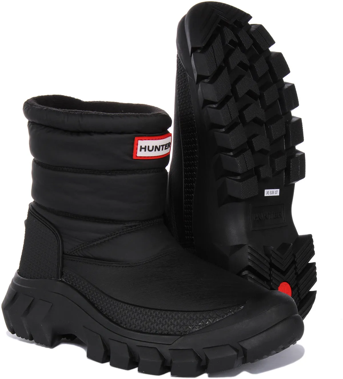 Hunter W Intrepid Snow In Black For Women