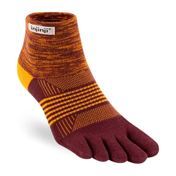 INJINJI - Women's Trail Midweight Mini-Crew Socks