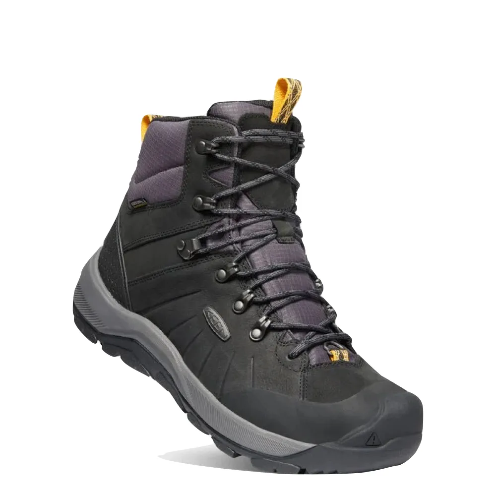 KEEN Men's Revel IV Polar Boot in Black/Magnet Grey