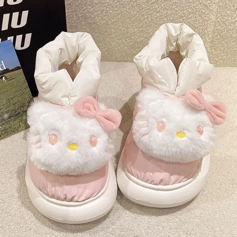 Kitty Thick Sole Snow Boots KI388