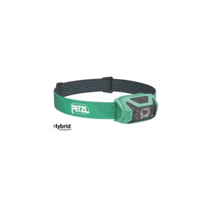 LAMPE FRONTALE DE RANDONNÉE TREKKING PETZL ACTIK HYBRID 450 LUMENS COULEUR VERT