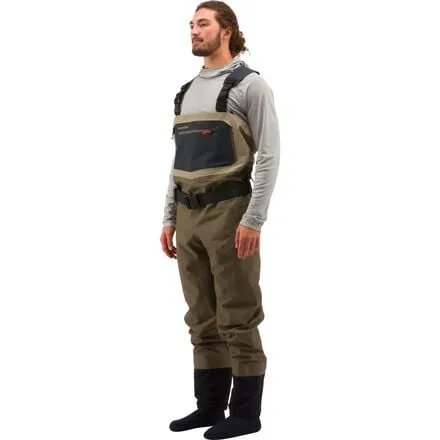 Men's Boundary Stockingfoot Waders Grundens, Stone/Otter