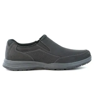 Rockport Barecove Park Slip On Shoe - Black Oiled - Mens