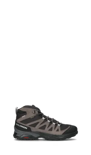 SALOMON X WARD LEATHER MID GTX Scarpa trekking uomo nera in pelle