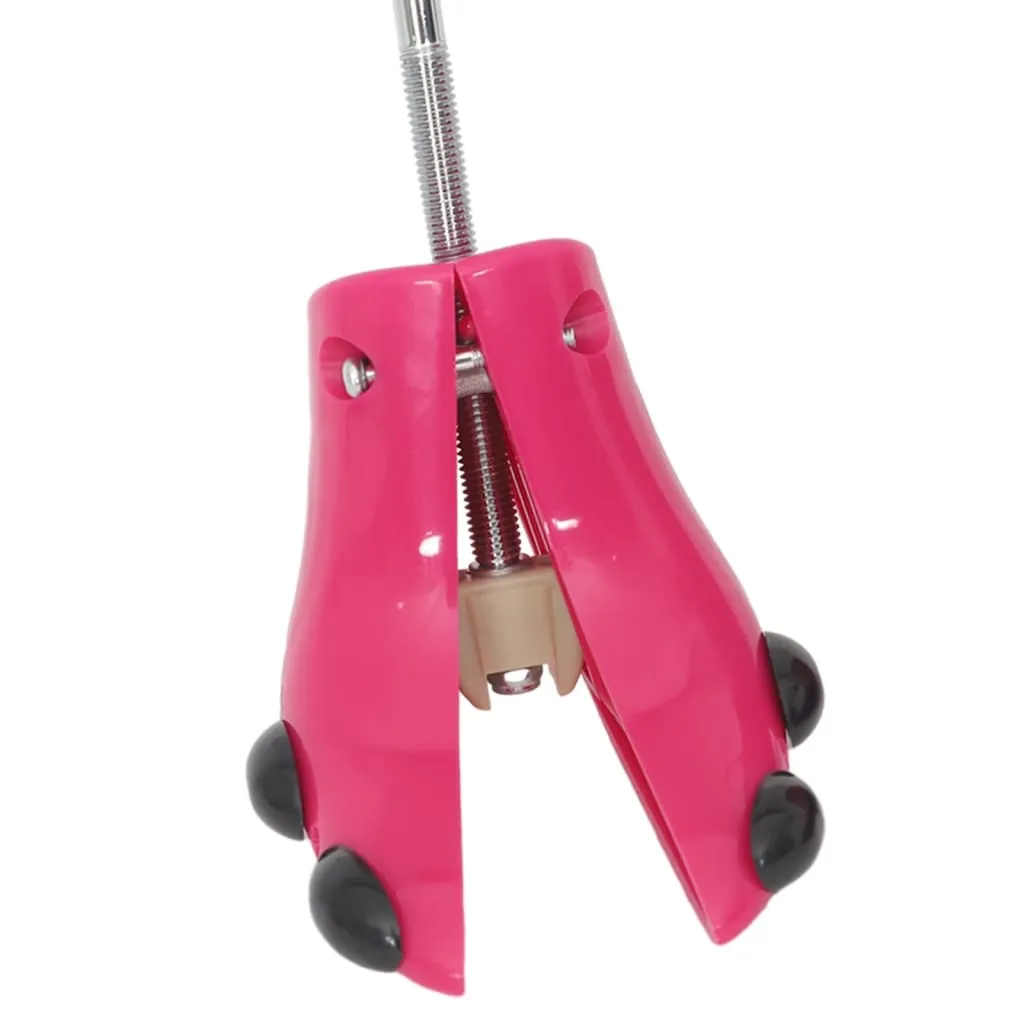 vidaXL Boot Stretchers with Shoe Horn Pink EU 34-40 Plastic