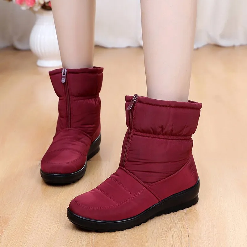 Women's Snow Ankle Boots - Winter Warm