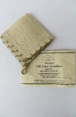 Woven Silk Washcloth (Silk Scrubby)